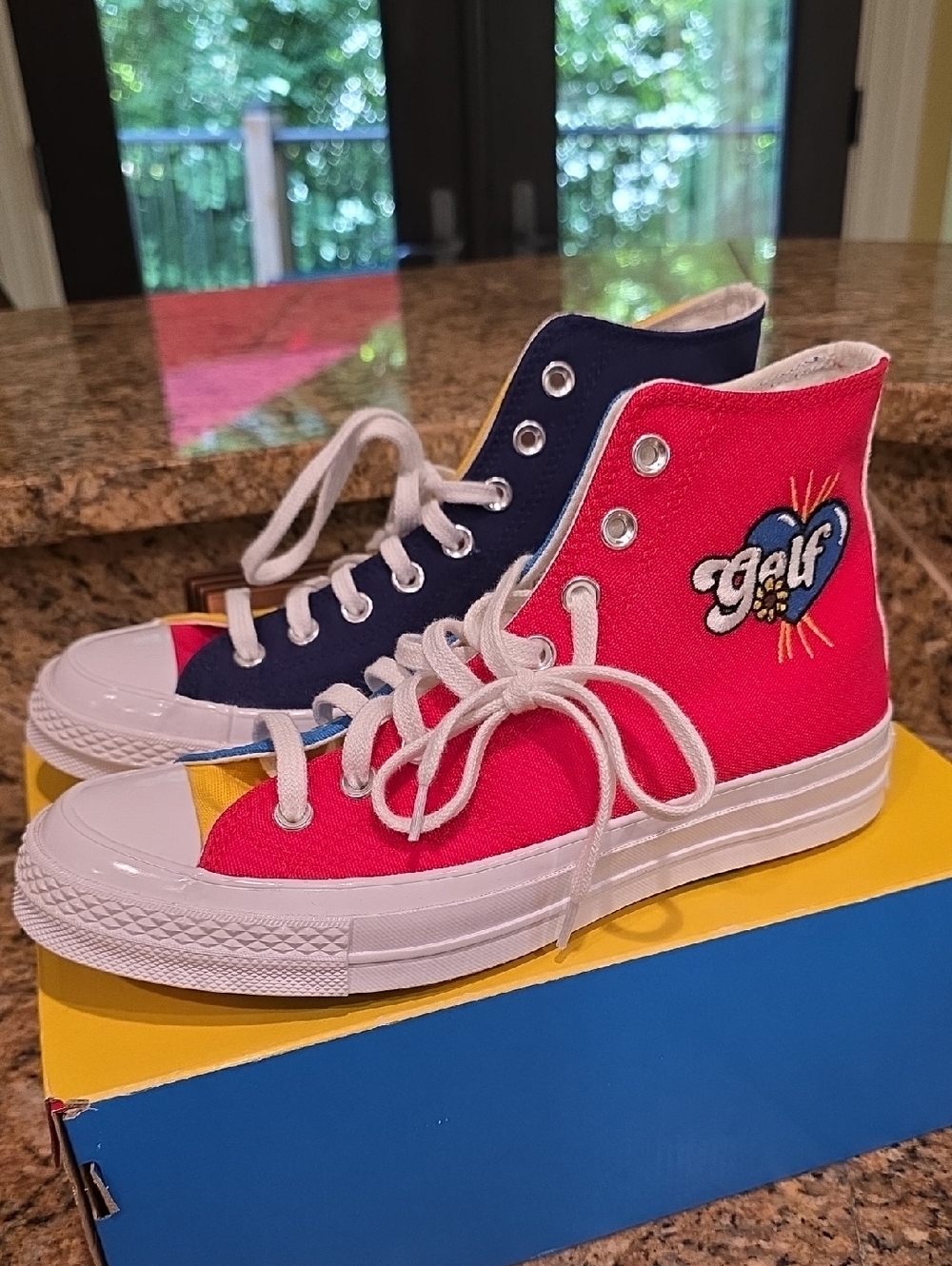 Golf Wang X Converse Chuck Taylor All Star 70 Hi Tri Panel - SZ M7/W9 - Picture 4 of 11